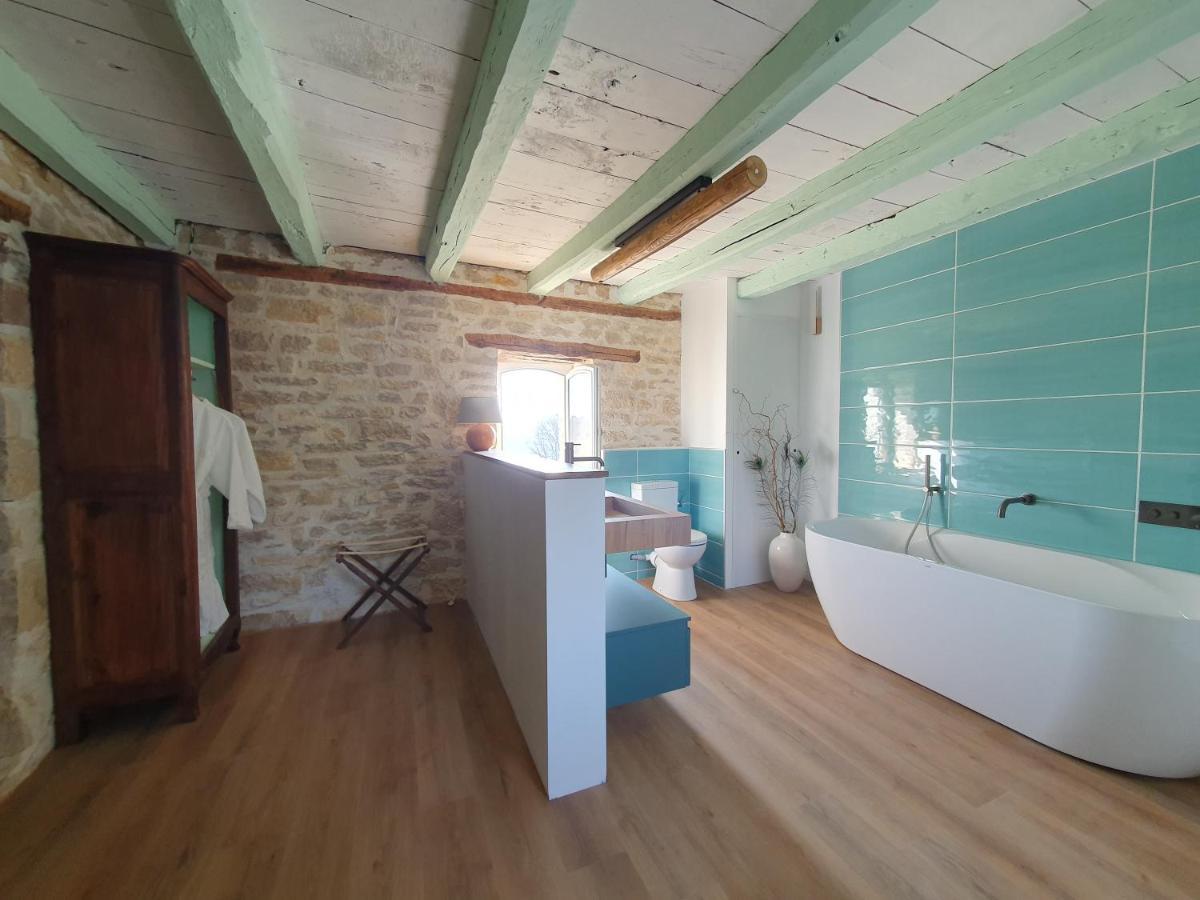 Les Pierres Lotoises - Chambre Dhotes Le Pigeonnier Reilhaguet Bagian luar foto